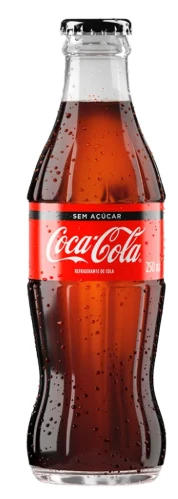 Refri Coca Cola 250ml Zero Vd