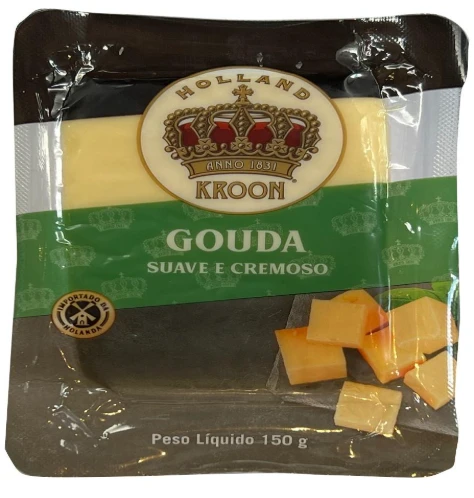 Queijo Kroon Gouda Fatiado 150g