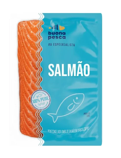 File Salmon Buona Pesca Pedacos 500g