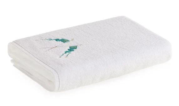 Toalha Rosto Trussardi Cavaliere Branca