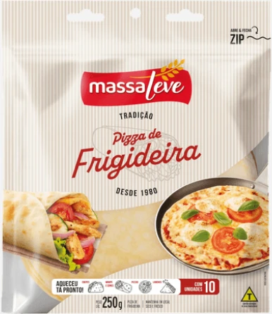 Pizza Massaleve Frigideira 250g