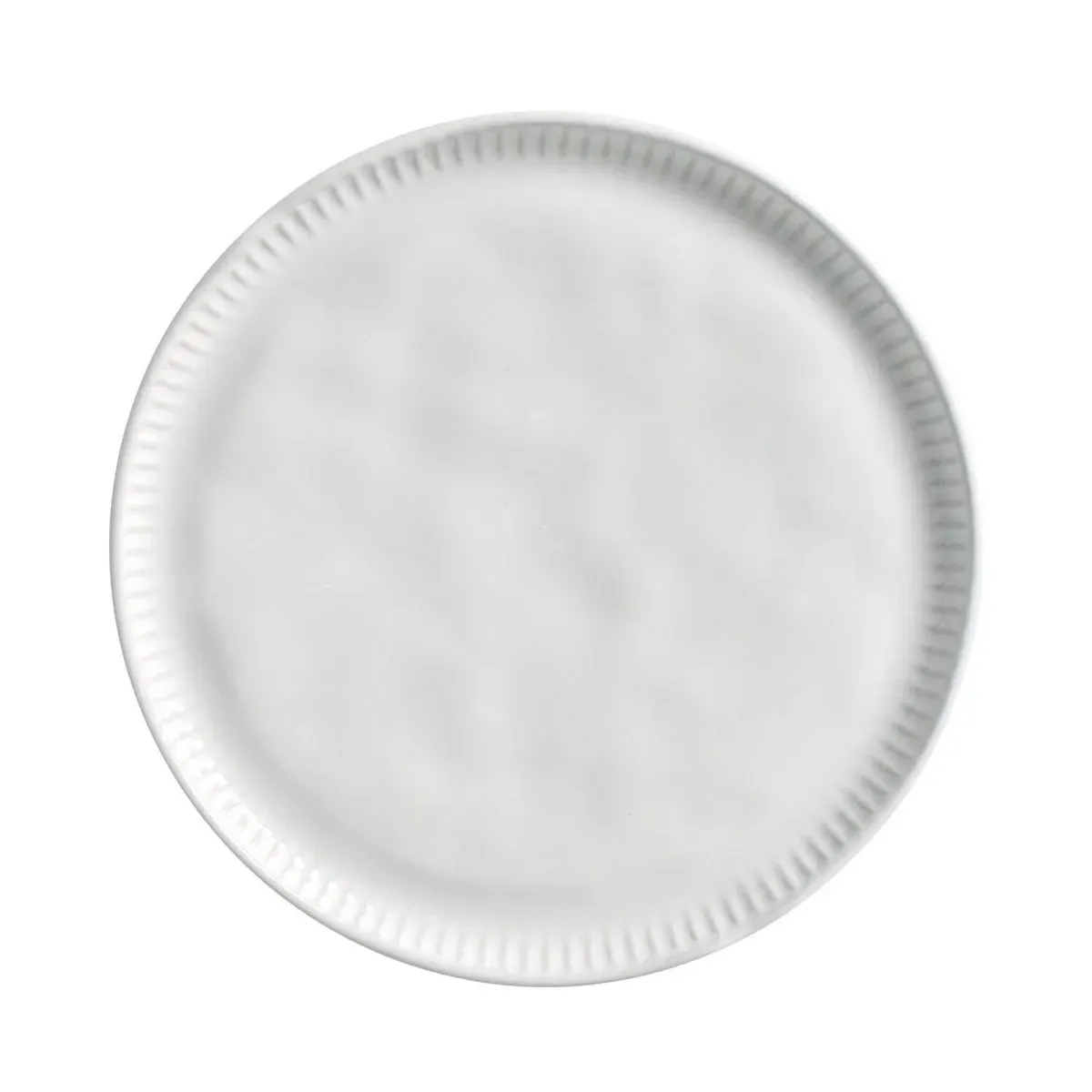 Prato Sobremesa Porto Brasil Linhas 21,5cm New White