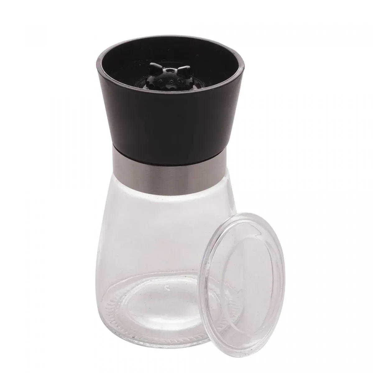 Moedor Tempero Lyor Vidro Tampa 170ml Pt